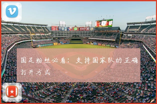 国足粉丝必看：支持国家队的正确打开方式