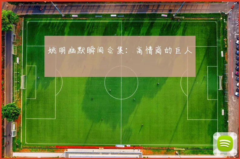 姚明幽默瞬间合集：高情商的巨人