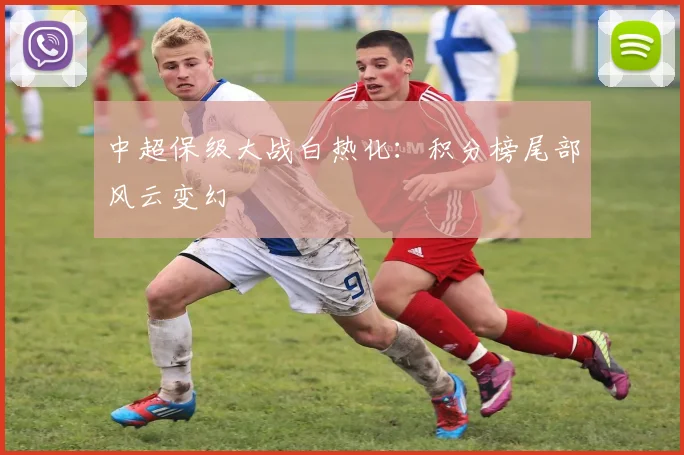 中超保级大战白热化:积分榜尾部风云变幻